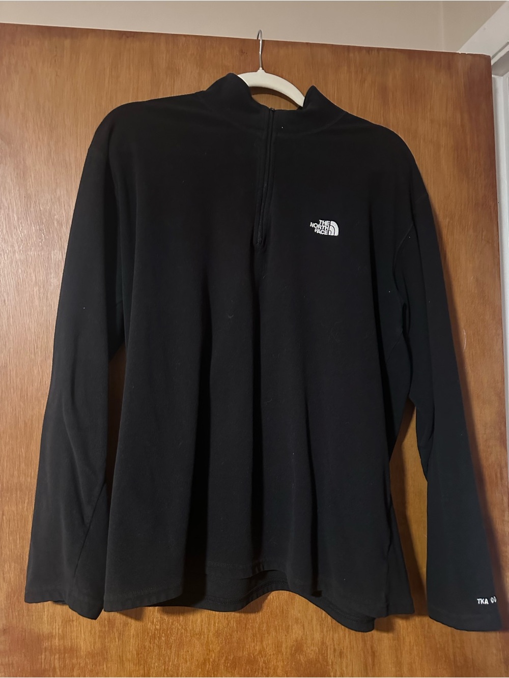 The North Face Black Half-Zip Fleece Pullover